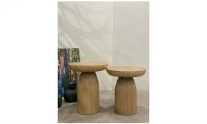 Ceviz 2li Mantar Sehpa