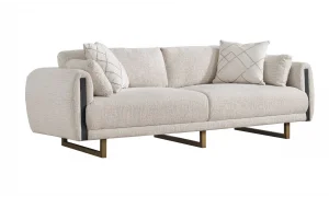 Stella 3lü Krem Koltuk