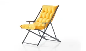 Sun Bed Kırmızı Katlanır Şezlong