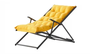 Sun Bed Kırmızı Katlanır Şezlong