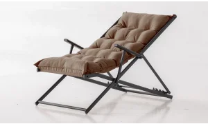 Sun Bed Kırmızı Katlanır Şezlong