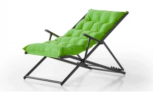 Sun Bed Kırmızı Katlanır Şezlong