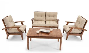 Teras Kahve 7 Oturumlu Bahçe ve Balkon Takımı