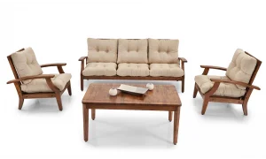 Teras Kahve 5 Oturumlu Bahçe ve Balkon Takımı