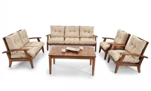 Teras Kahve 5 Oturumlu Bahçe ve Balkon Takımı