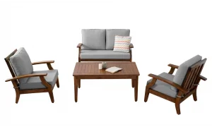 Teras Plus Gri 3+3 Oturumlu Bahçe ve Balkon Takımı