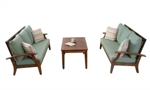 Teras Plus Yeşil 1+1 Oturumlu Bahçe ve Balkon Takımı