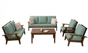 Teras Plus Yeşil 5 Oturumlu Bahçe ve Balkon Takımı