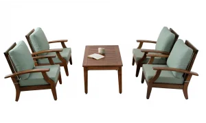 Teras Plus Yeşil 5 Oturumlu Bahçe ve Balkon Takımı