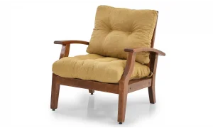 Teras Sarı 7 Oturumlu Bahçe ve Balkon Takımı