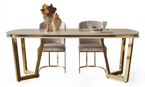 Tesla Luxury Yemek Odası Takımı