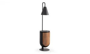 Tiesto Modern Çok Fonksiyonlu Lambader (Black)