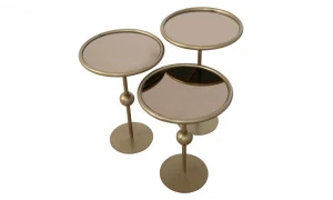 Topkapı Eskitme Zigon Sehpa