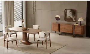 Vesper Ceviz Yemek Odası Takımı