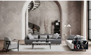 Viev Koltuk Takımı (Gri)