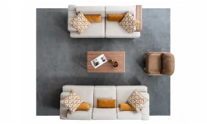 Viev Koltuk Takımı (Krem)