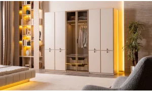 Viral 6 Kapaklı Gardrop