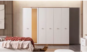 Virjin 6 Kapaklı Gardrop