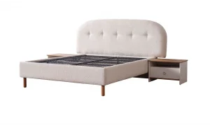 Virjin Bazalı Karyola (160x200)