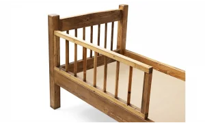 Wooden Ceviz Ahşap Karyola (90x190)