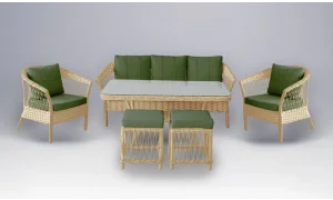 Zigana Camel Üçlü Bahçe ve Balkon Takımı