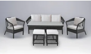 Zigana Camel Üçlü Bahçe ve Balkon Takımı