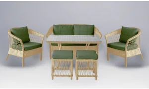 Zigana Camel İkili Bahçe ve Balkon Takımı