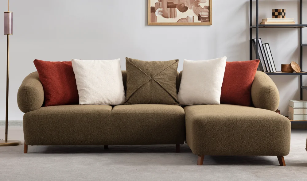 Cardea Mini Dinlenmeli Köşe Koltuk Takımı