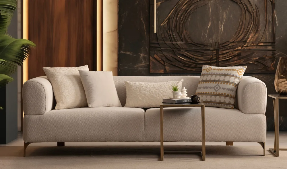 Cratos Antik 3lü Koltuk