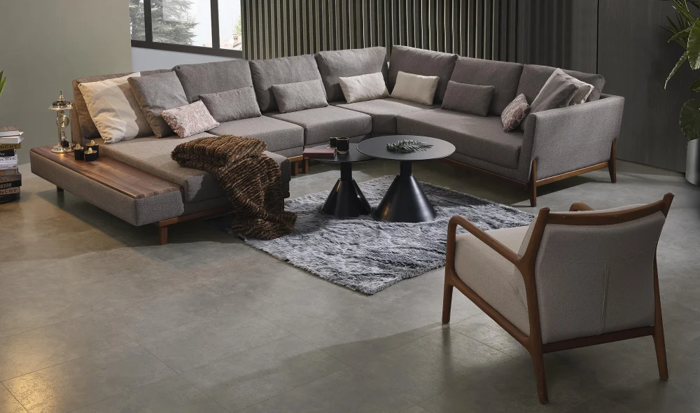 Argemon Maxi Dinlenmeli Köşe Koltuk Takımı