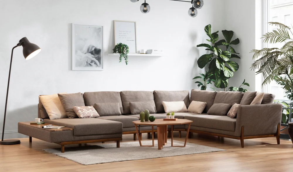 Argemon Maxi Dinlenmeli Köşe Koltuk Takımı