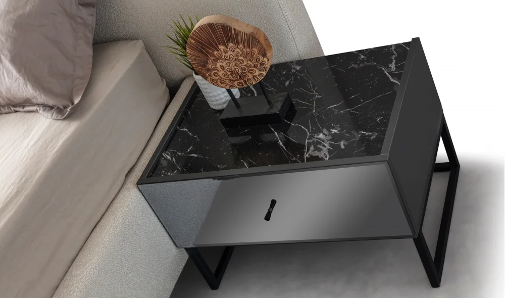 Bronze Antrasit Floria Komodin