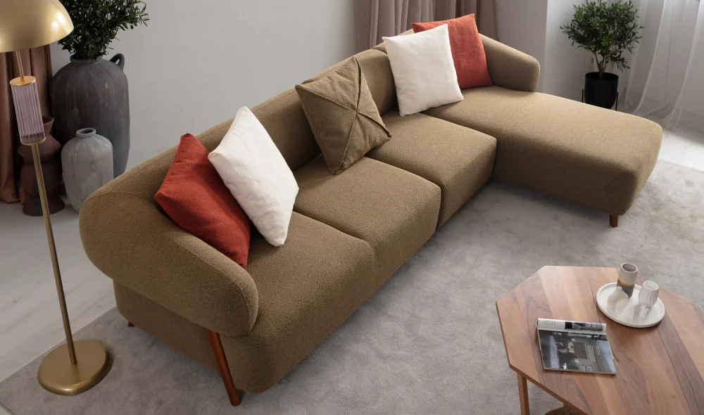 Cardea Maxi Dinlenmeli Köşe Koltuk Takımı