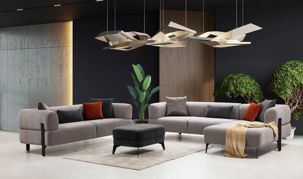 Cratos Dinlenmeli Köşe Koltuk Takımı