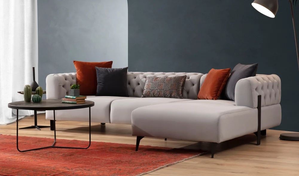 Cratos Kapitoneli Köşe Koltuk Takımı