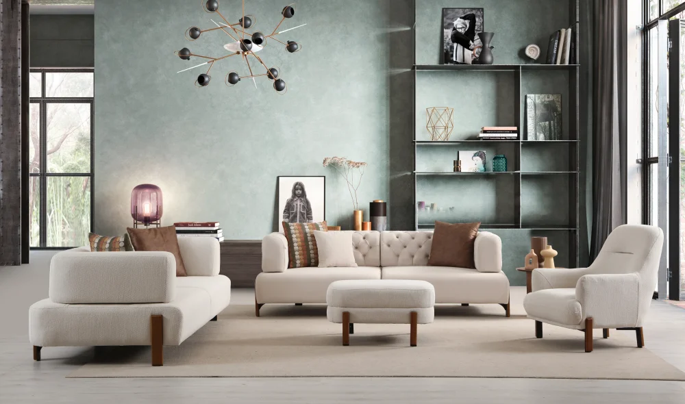 Cratos Wood Yataklı Koltuk Takımı