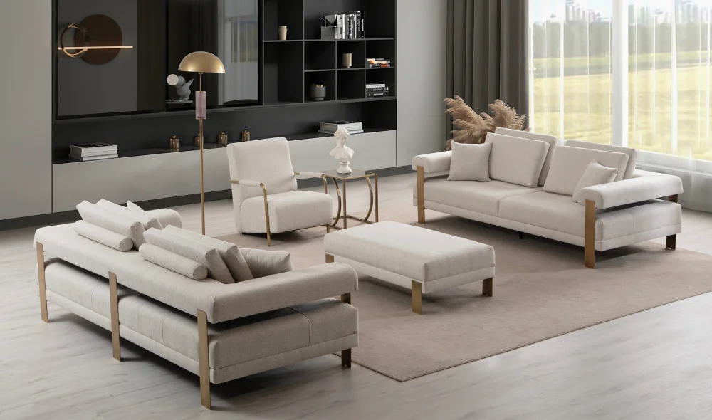 Deep Living Antik Koltuk Takımı