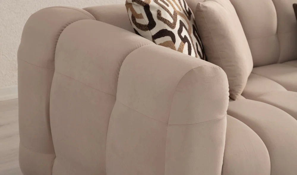 Estanze Sabit L Köşe Koltuk Takımı