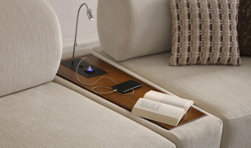 Ilyora Ceviz Koltuk Takımı