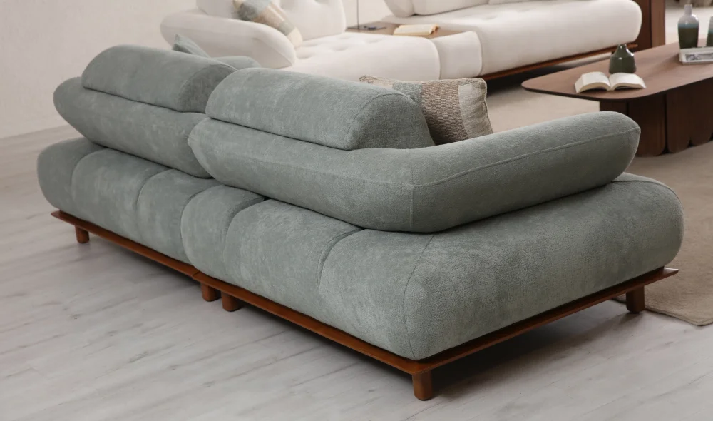 Lois Beyaz Koltuk Takımı