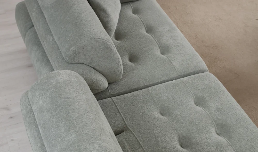 Lois Beyaz Koltuk Takımı