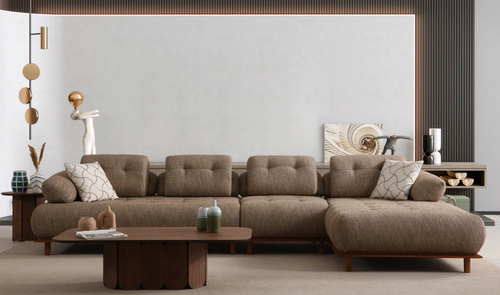 Lois Maxi Dinlenmeli Köşe Koltuk Takımı