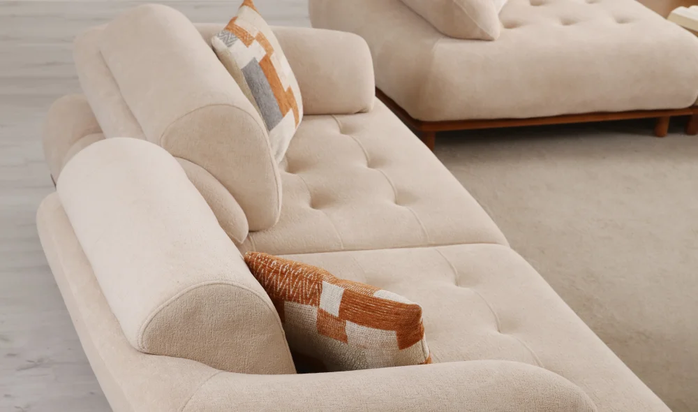 Lois Turuncu Koltuk Takımı