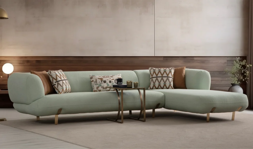 Manetti Dinlenmeli Antik Köşe Koltuk Takımı