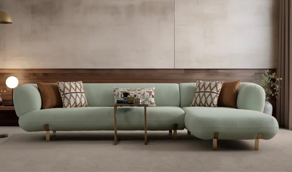 Manetti Dinlenmeli Antik Köşe Koltuk Takımı