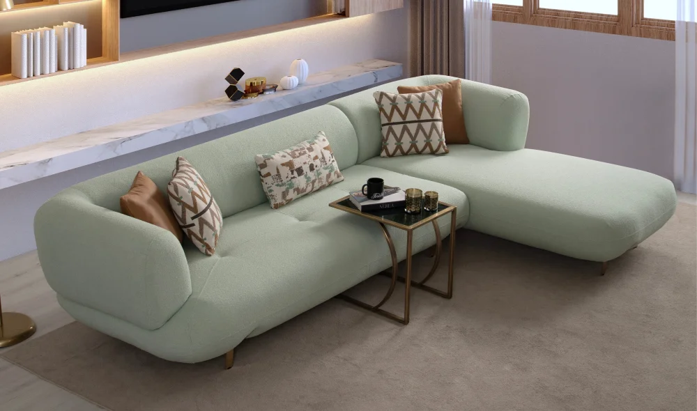 Manetti Dinlenmeli Antik Köşe Koltuk Takımı