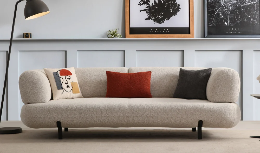 Manetti Yataklı Kırmızı Koltuk Takımı