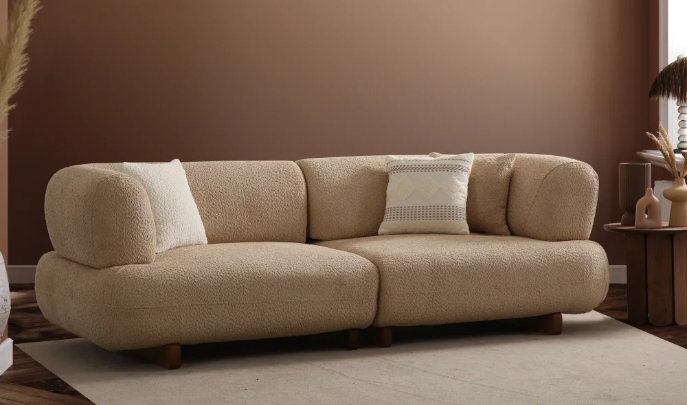 Manetti Premium Kahve Koltuk Takımı