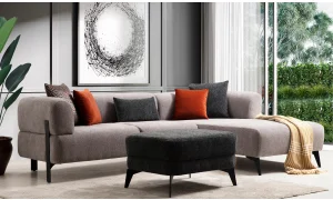 Cratos Dinlenmeli Köşe Koltuk Takımı