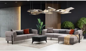 Cratos Dinlenmeli Köşe Koltuk Takımı